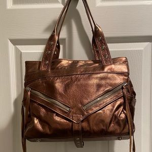 Botkier Metallic Bronze Trigger shoulder bag